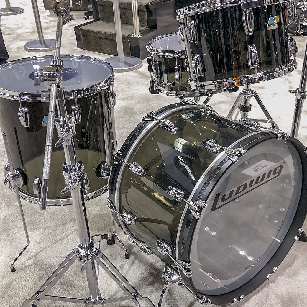 ludwig smoke vistalite