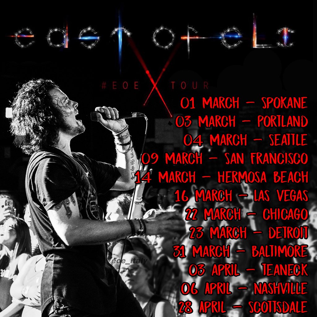 eoe_italy's tweet photo. Date aggiornate con 4 nuovi show appena annunciati!
I biglietti sono in vendita qui https://t.co/oluHAgxYbG
New dates added to the #eoeXtour !
Tickets are on sale here https://t.co/oluHAgxYbG
#eastofeli #eoe #eoeXperience #eoeitaly https://t.co/IQ8C1QAjs1