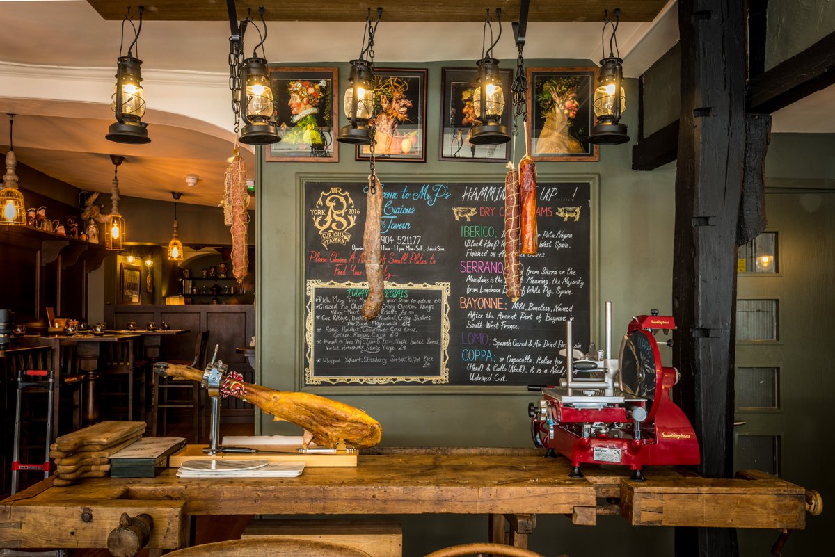 yorksfoodguide's tweet image. #JanuaryOffer 

Choose any 3 plates for £15 and/or choose any Gin and Tonic for £4 at Michelin starred Andrew Perns' Mr P’s Curious Tavern in the heart of stunning York 😄
Get Offer &amp;gt;&amp;gt; bit.ly/2CT5FDH

#York @MrPsTavern #Yorkshirefoodguide @andrewpern @sprouthunter