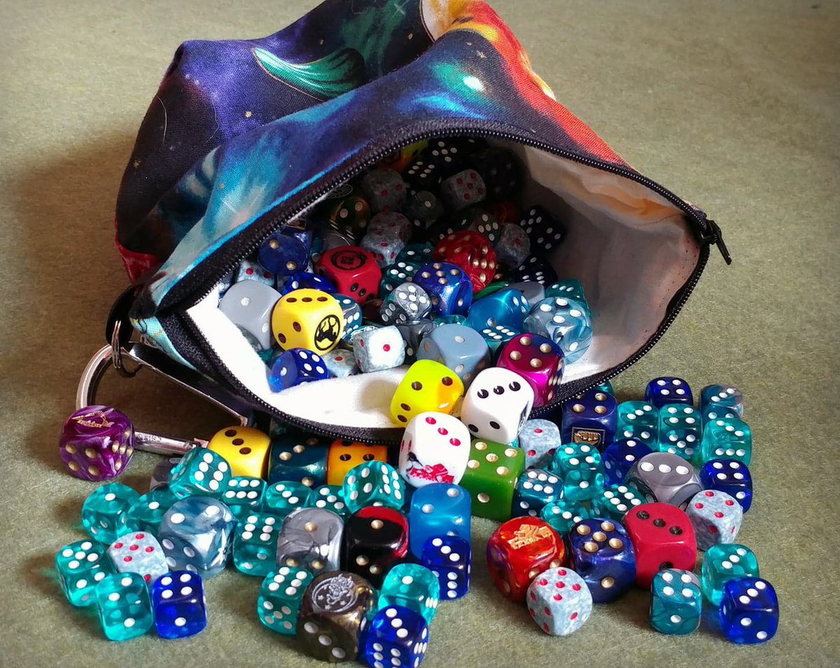 Time for a little #FeedbackFriday! 🤖

What sort of new fabrics would you like to see for our Venture Dice Bags this year? 

#dnd #rpg #wargaming #tabletopgames
