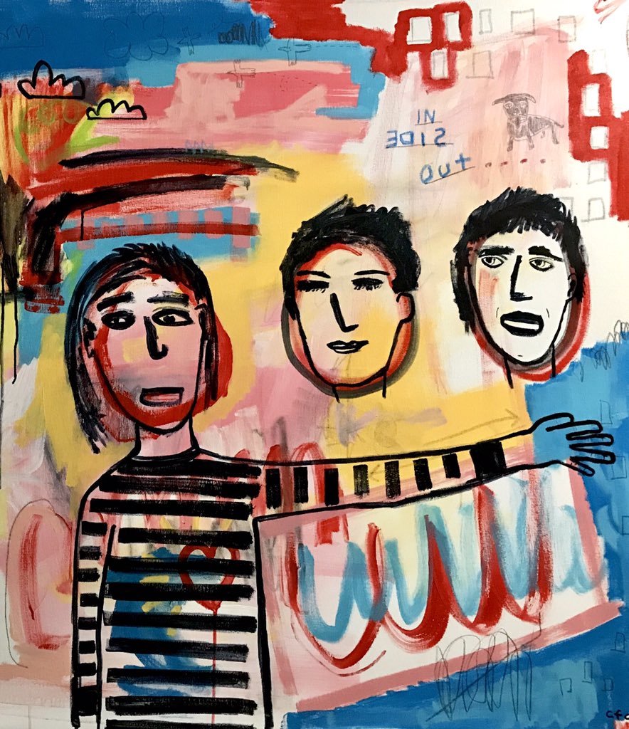 Coming soon at <a href="/gallery64a/">Gallery 64a</a> in #whitstable - THIS 😊 #artgallery #contemporaryart #art #paintings #artexhibition #kentartist #gallery64a #chrisfclark #VisualArt #fightlifeclub