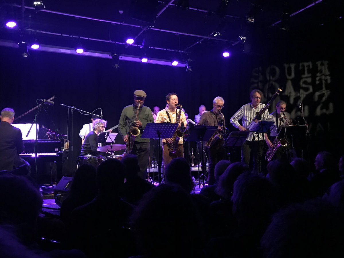 A real event this sold-out Brotherhood of Breath reunion gig at <a href="/SCJfestival/">South Coast Jazz</a> - with drummer Steve Arguëlles superb and at the heart of everything.
