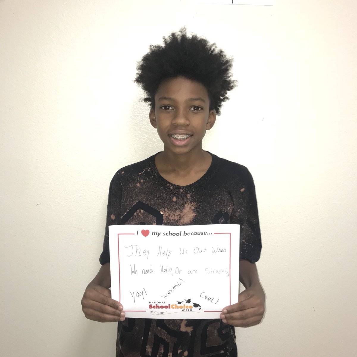 SVJHSabercats's tweet photo. “I ❤️ my school because...”
#WeAreSouthValley #SabercatsAchieve #StudentVoice #PostingthePositive #SchoolChoice @schoolchoicewk https://t.co/vfEH4HQOpK