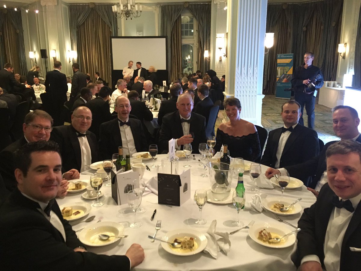 Great night <a href="/CIBSE_NW/">CIBSENW</a>.  #CIBSENWdiner