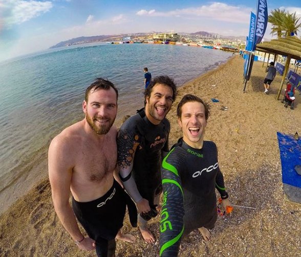 AmirActu's tweet photo. #IsraMan2018 💪
@Amir_Off 🏊♂️43:49 🚴♂️5:30:39 🏃♂️2:26:33 ▶️9:11:16
@jubdrums 🏊♂️43:48 🚴♂️5:31:34 🏃♂️2:26:09 ▶️9:11:15
Ted 🏊♂️43:45 🚴♂️5:31:09 🏃♂️2:26:05 ▶️9:11:17
#Amir #IronMan #IronMan703 #HalfIronMan #IsraMan #Eilat2018 #AmirActu https://t.co/X2Z7eBCI4Z
