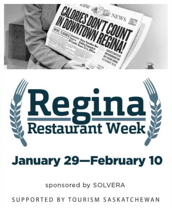 Regina Restaurant Week is coming up quick! Don't miss out on all the great eats: ow.ly/x2GF30i1Bix #ExploreSask #SeeYQR