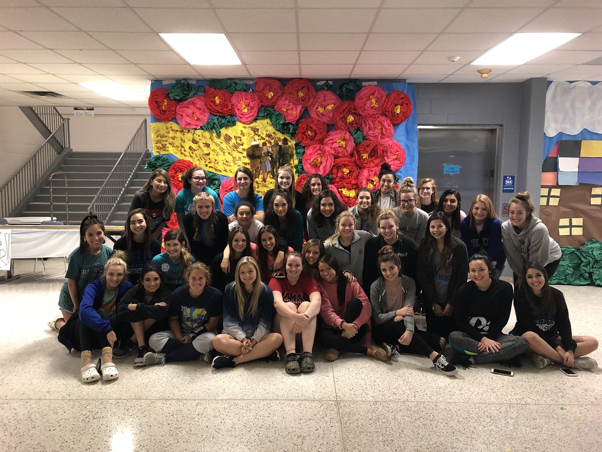 BwoodBelles's tweet photo. The Belles also had a longgggg afternoon of setting up today! We would all love an appreciate if y’all came and saw our socials hard work tomorrow night at 8!!!!! P.S comment if you can guess our theme by the hints of our pics 👸🏼👠🦁 https://t.co/GU9z5LDSE9