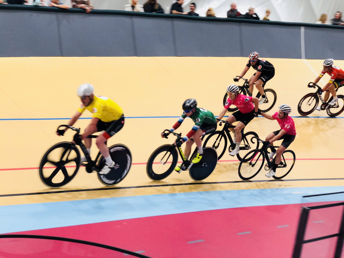 Final race—the Madison. We get to do it again Saturday night!