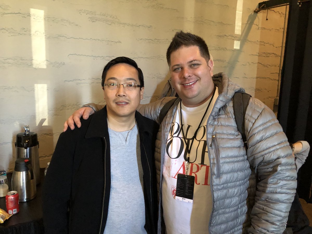fluffypony's tweet image. Such a productive few days, finally got to sit down with @SatoshiLite and talk about a possible merger between the Litecoin Enterprise Alliance and the Monero Enterprise Alliance, which we’d obviously call the LAMEA. #blessed #justblockchainthings