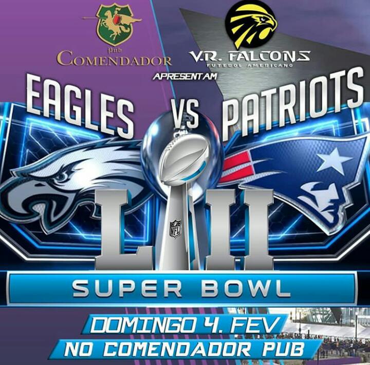 vrfalcons's tweet photo. Assista o Superbowl conosco ... Só vem! https://t.co/0j49x1JtaH