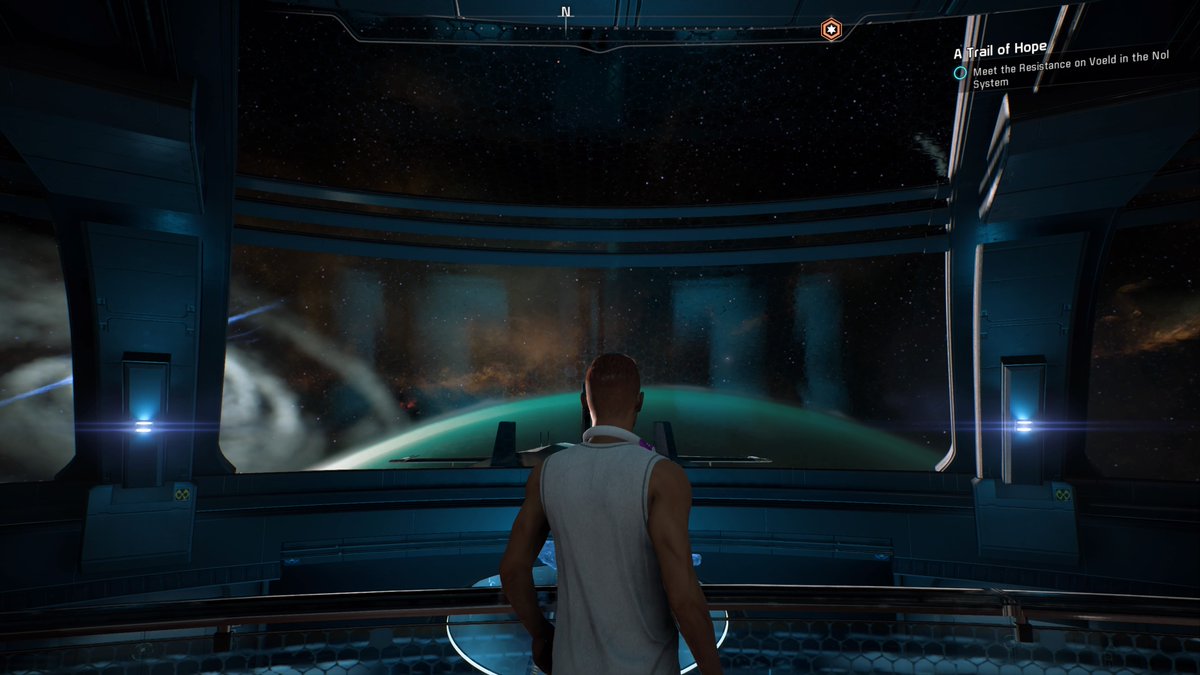 SamuelJordan22's tweet photo. I do so love this shot! Thank you to all who created this game & indeed, the Mass Effect universe! @masseffect @bioware @CaseyDHudson @Sderlun2Patrick @GambleMike #MassEffectAndromeda #TheTempest #ObservationDeck #Ryder #PS4Pro #PS4share #SavetheQuarians #FindTheBenefactor https://t.co/6Diwhpd04u