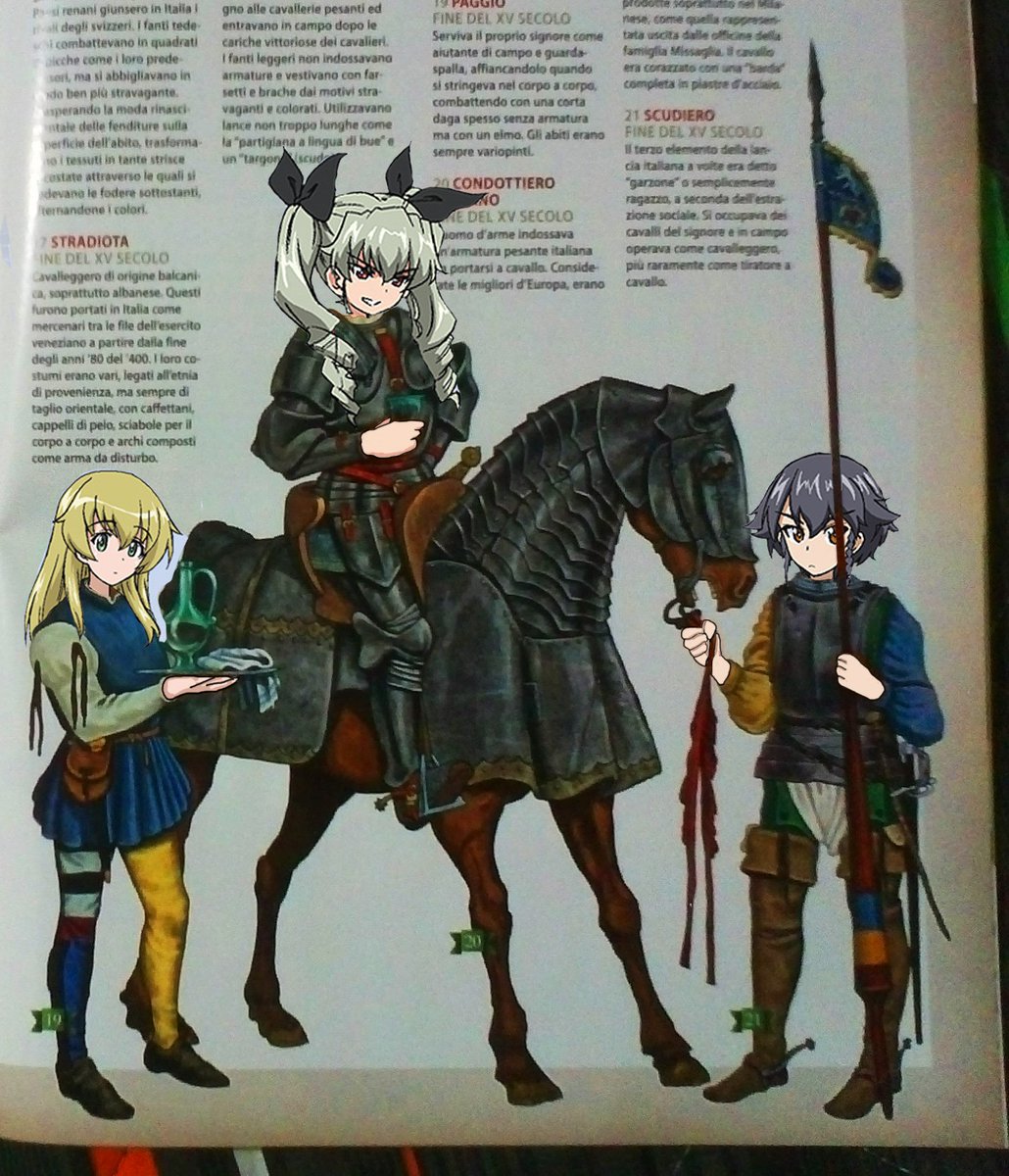 Daniel Aldrighetti در توییتر ドゥーチェ ぺパロニ ガルパン アンツィオ 15世紀イタリアの指導者