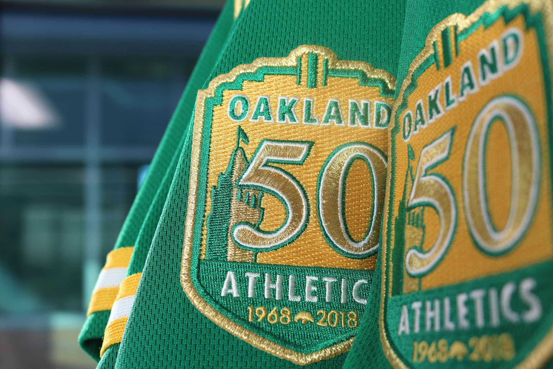 Oakland A's on X: Our Kelly Green Alternate Jerseys will be on sale at the  FanFest team store tomorrow and at the Coliseum team store all year long!  #RootedInOakland  / X