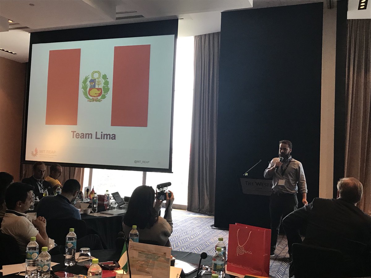 sarahjanemaxted's tweet photo. Finale! @MIT_REAP #future #iecosystems #iceland #lima #madrid @Fiona_MIT @sstern_mit @Phil_Budden @sloess @BillAulet https://t.co/5PVoA2rsei