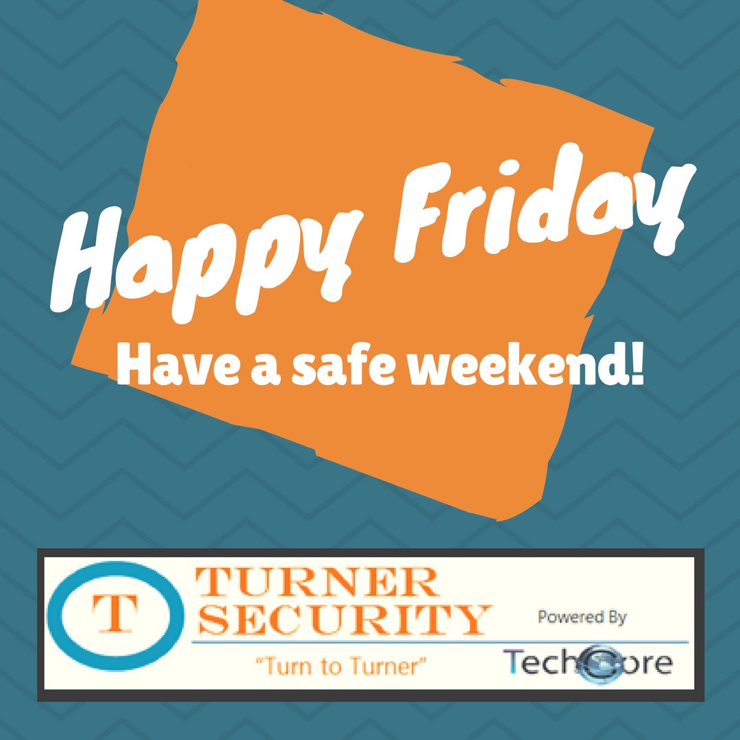TurnToTurnerSec's tweet image. Happy Friday! Have a fun safe weekend!