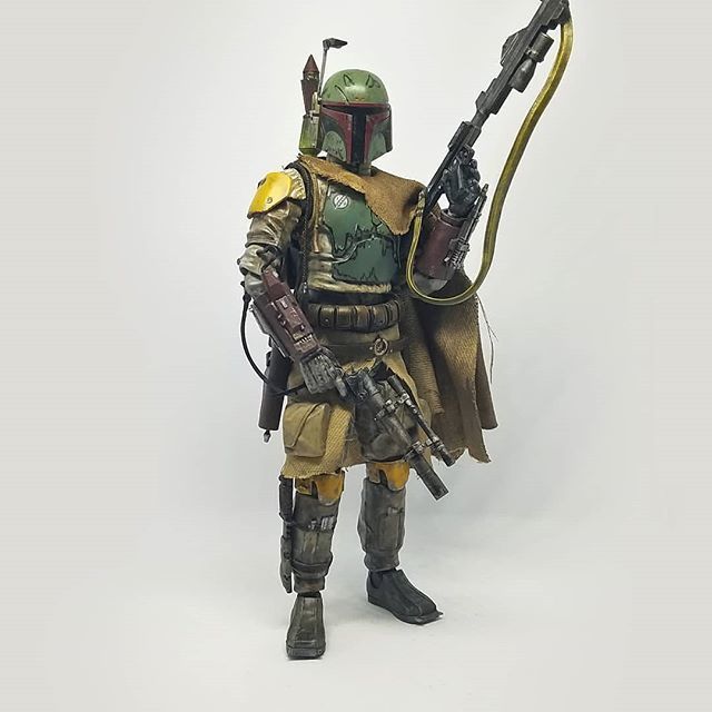 FLYGUY's tweet photo. A pretty stunning 6" Bandai Boba Fett custom by IG'er @r3dfiv3 . Bringing the 'mythos' sideshow vibe.

#starwars #blackseries #sixinch #starwarstheblackseries #hasbro #hasbrotoypic #collectibles #thesixinchshow #t6is #toystagram #toys #toycrew #FLYGUY #F… https://t.co/H2nIlos8KA https://t.co/qBo7terkCS