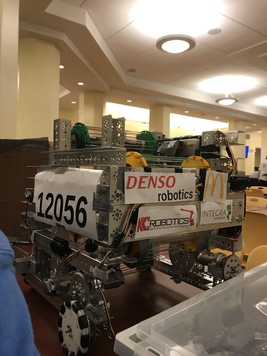 It is tourney time at Walnut Hills High School. We cleared inspection and are ready to wake up early for tomorrow. We hope to bring home some bacon for Sycamore!!! #FTC <a href="/SycamoreSchools/">Sycamore Schools</a> <a href="/TheRealMrMader/">Doug Mader Coldwater Superintendent</a>