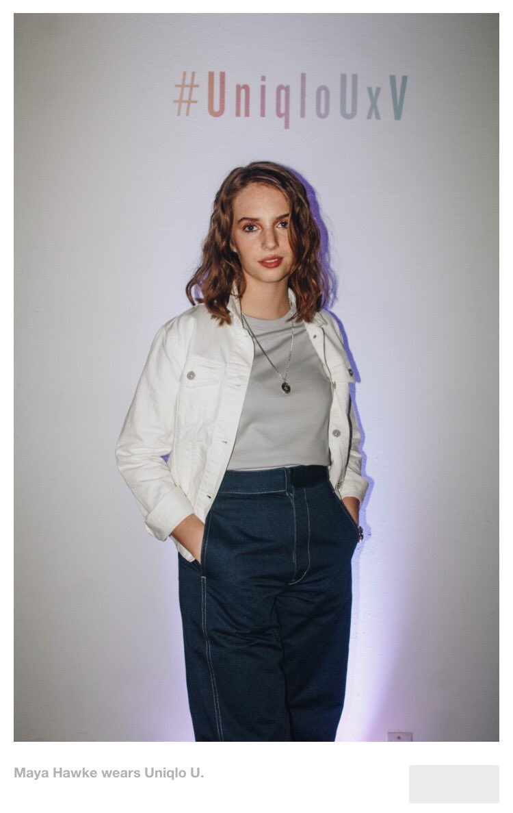 urs5asa's tweet image. マヤが着てるのユニクロ（Uniqlo U uniqlo.com/UniqloU18ss/jp…）だ！！

vmagazine.com/article/vs-cla…