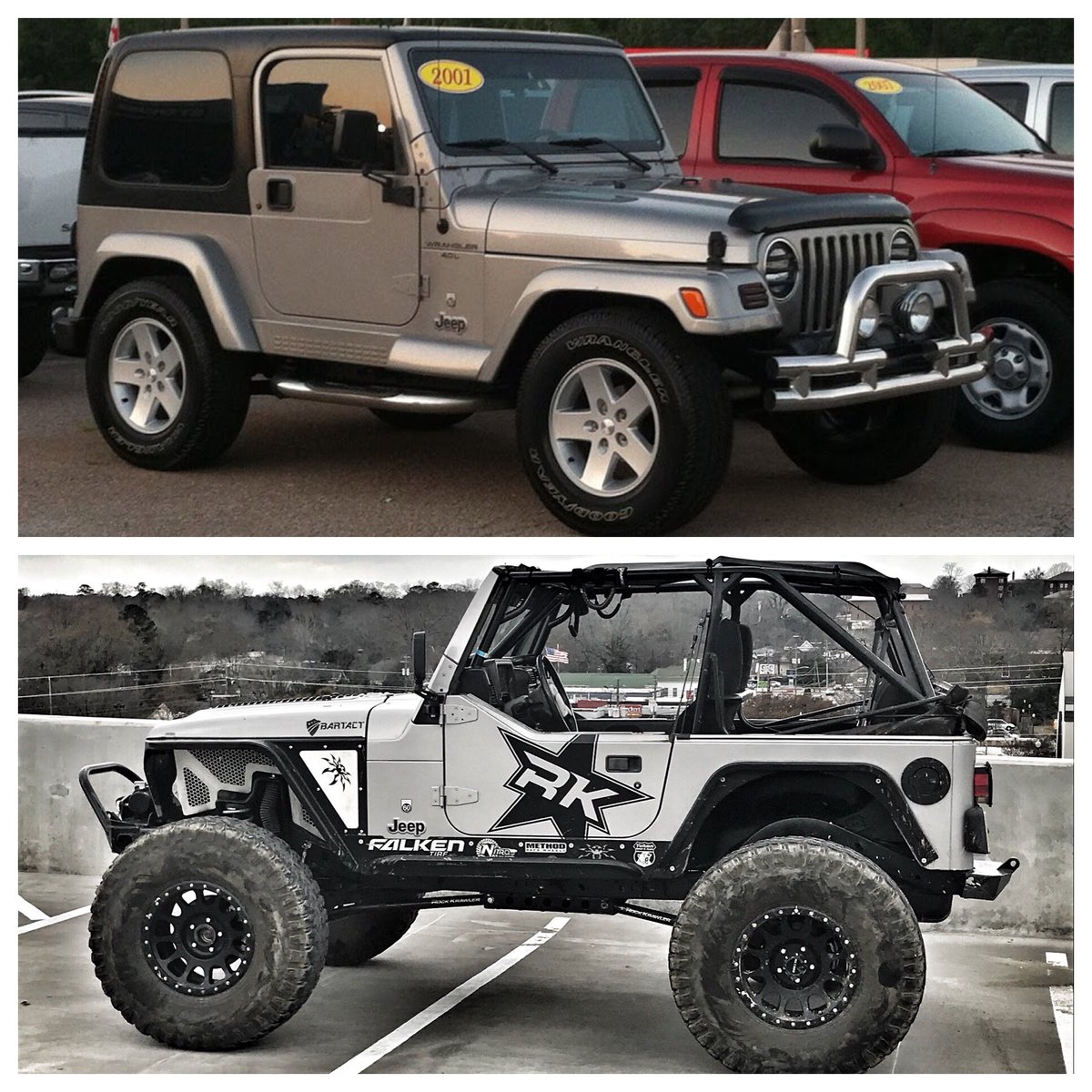 mattgraham79's tweet photo. #TBT lots of changes from 2012 to 2017, but the most exciting are coming this spring! #staytuned #lower #wider #longer #spydertj #rockkrawlersuspension #falkentire #methodracewheels #bartact #yukongearandaxle #blackoakled #flexalite #proclipusa #sevenslotbattalion #silvertj https://t.co/YNchFWsfDK