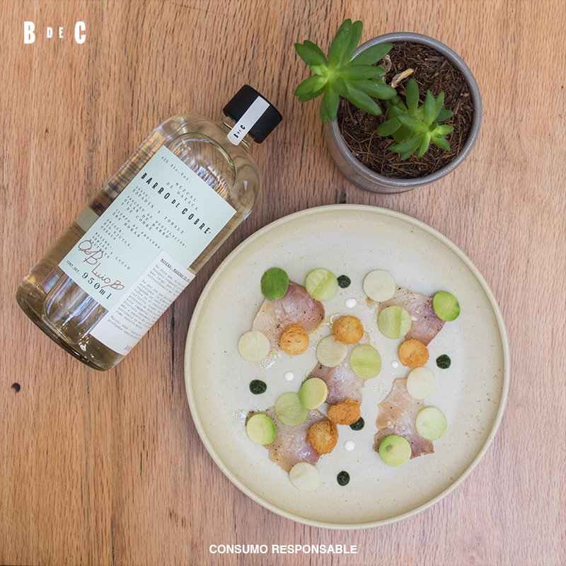 El aroma profundo de nuestro ensamble de agave Espadín y Tobalá resaltan los sabores del Carpaccio de <a href="/MiaDomenicca/">Mia Domenicca</a>.