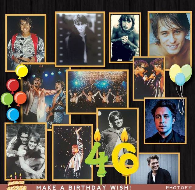 Mark owen official happy 46th birthday  georgeus from vonnie thatter owen and me love you  lots xxx 