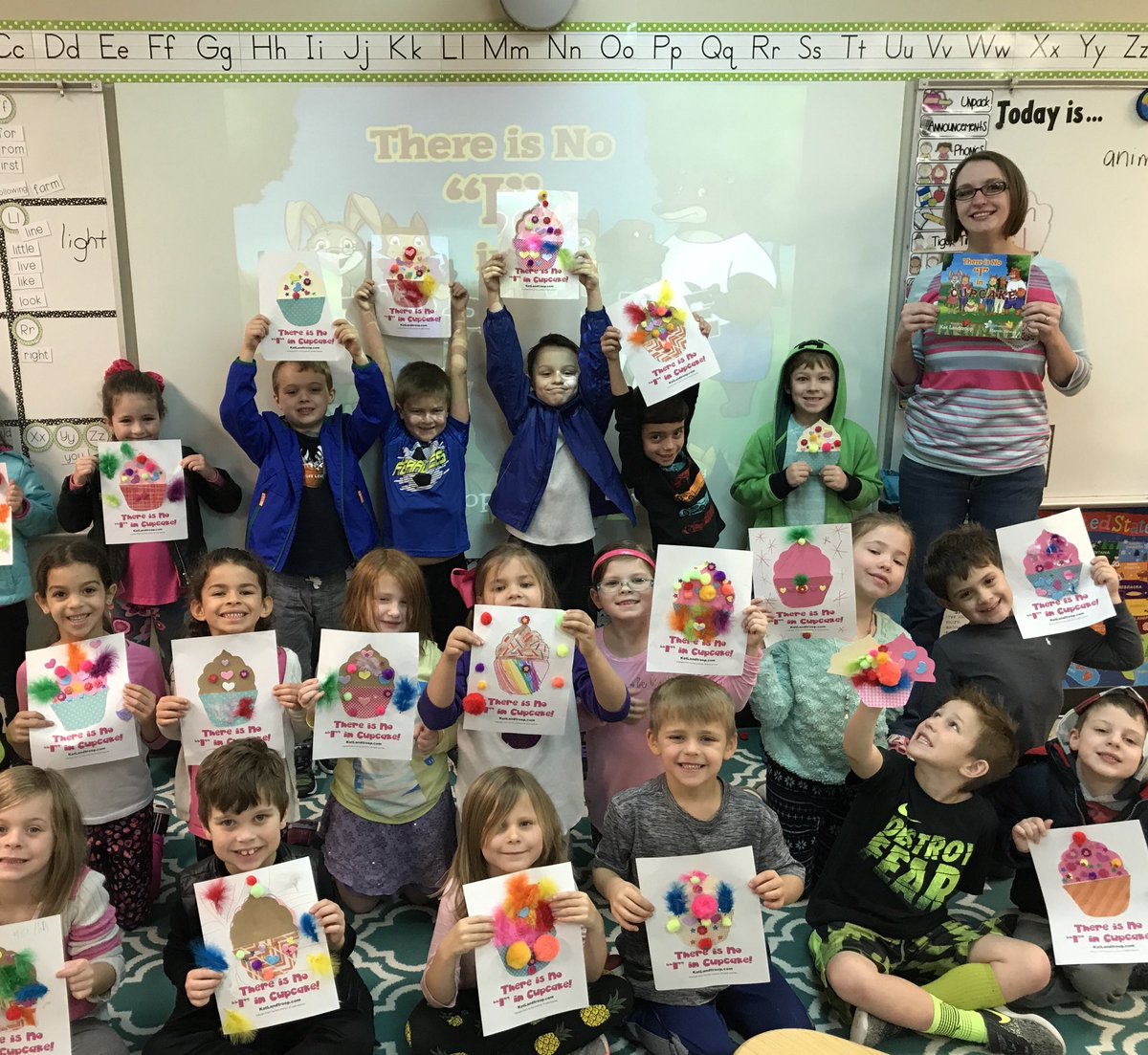 mrstaraali's tweet photo. Adventurers enjoyed having author @CupcakeMamaATX in our classroom today!  Great book about teamwork and helping others! @principalwch https://t.co/hMtYDbOc2q