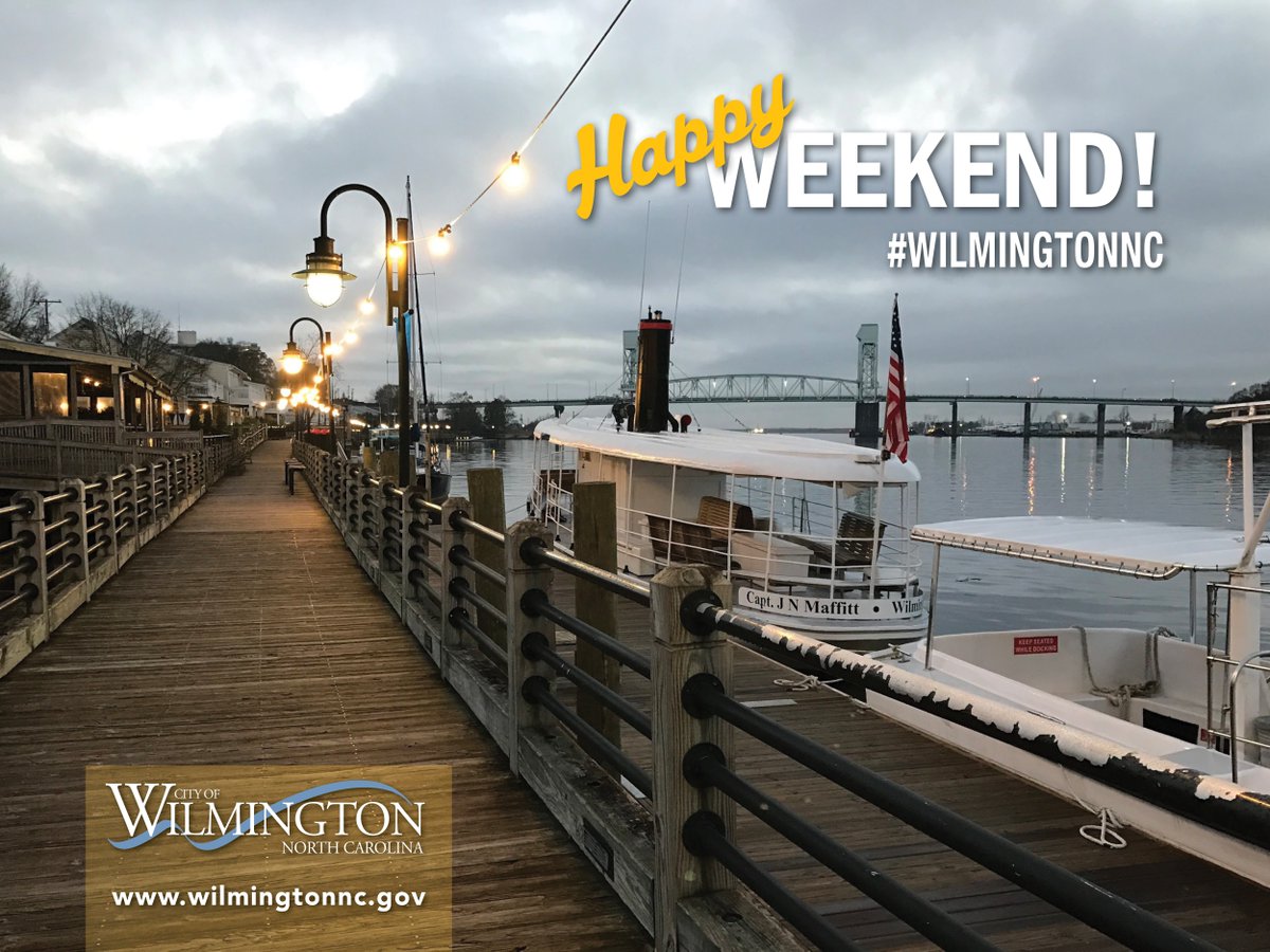 CityofWilm's tweet image. Wishing you a happy and safe weekend, #WilmingtonNC!
