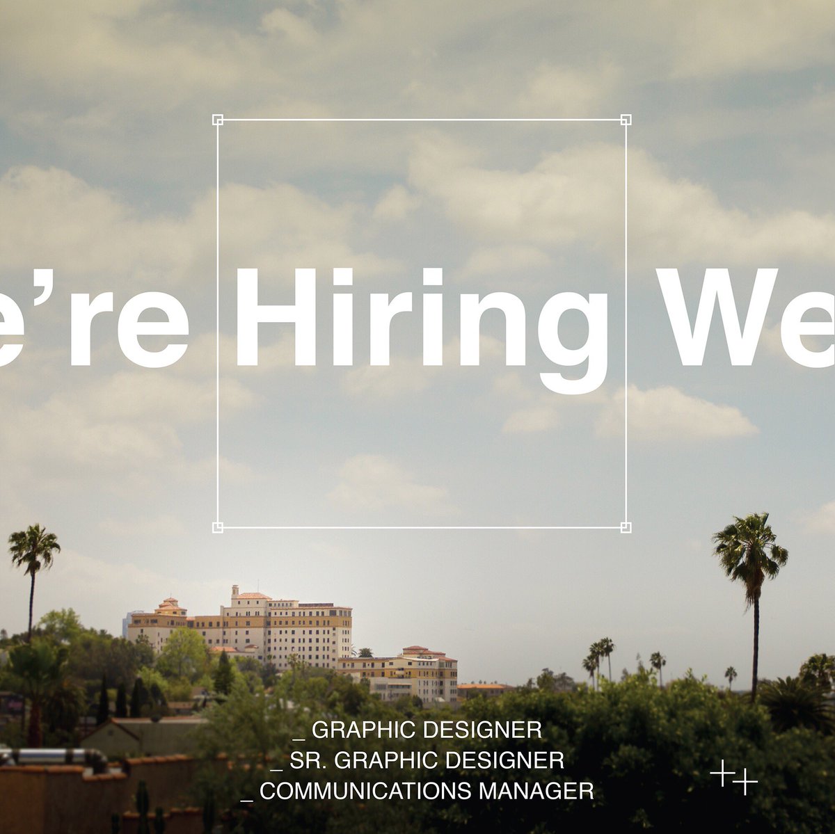 LADreamCenter's tweet image. Are you a design expert with awesome ideas? Are you a witty wordsmith &amp;amp; effective communicator? Our team is GROWING and we&apos;re looking for a #graphicdesigner, #srgraphicdesigner, #communicationsmanager to join our team! Apply today at: dreamcenter.org/careers