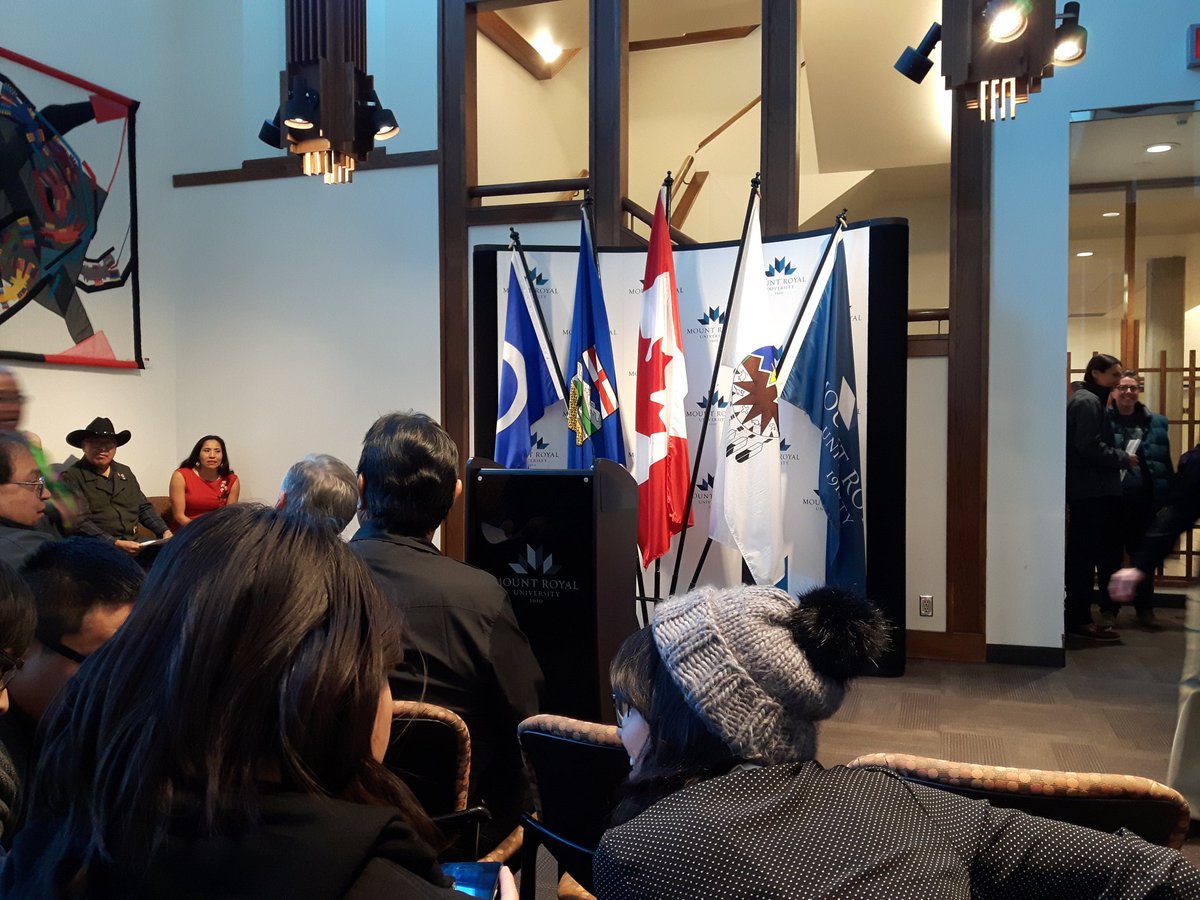 MRUFaculty's tweet image. Congratulations to the @IndigenousOAI @mountroyal4u on a successful opening celebration! #indigenization #indigenous