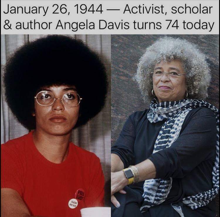 Happy birthday, Angela Davis 