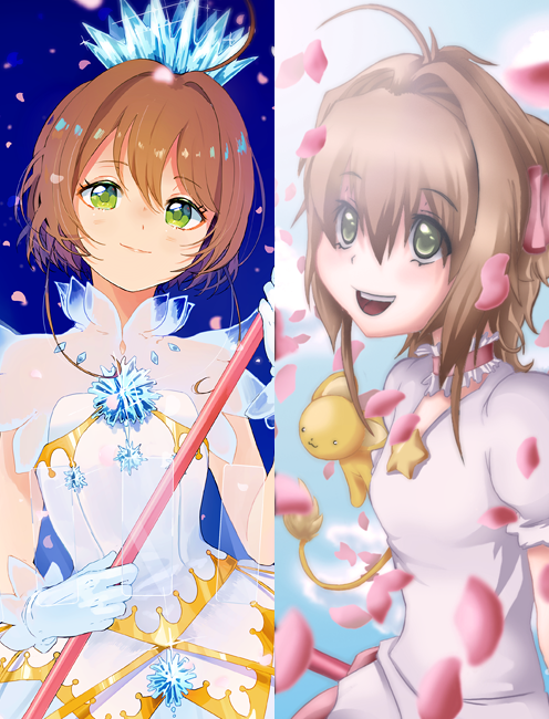 I found this old sakura drawing from 2009 so...
2018 vs 2009