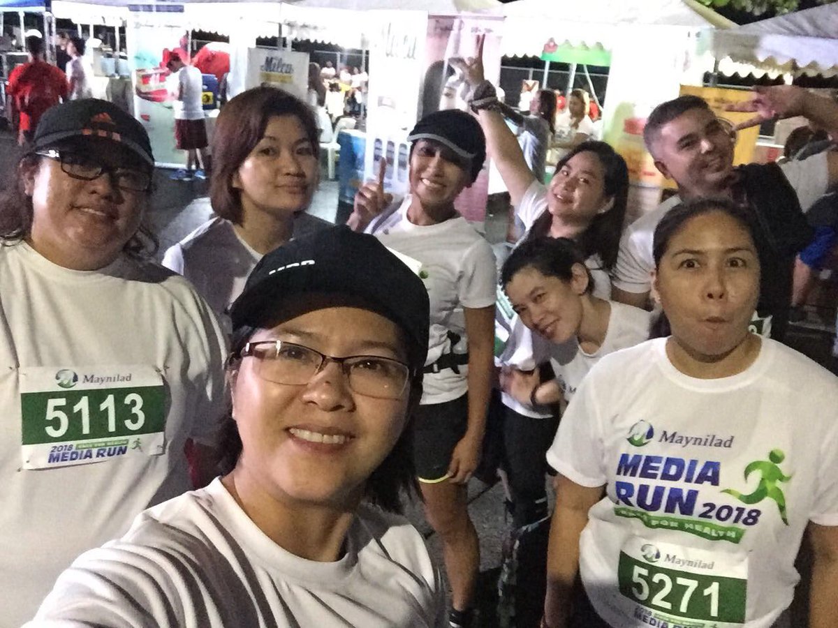 Roc_Pangilinan's tweet photo. Super fun run! First time ko sumali ng 10k at Isipin mong nakatapos ako!๐ณ๐
ang saya lang!! Isang maulang umaga! #pelite #mayniladmediarun2018 #Runningintherain sarap! โบ๏ธ https://t.co/ldpzWZ33Dq