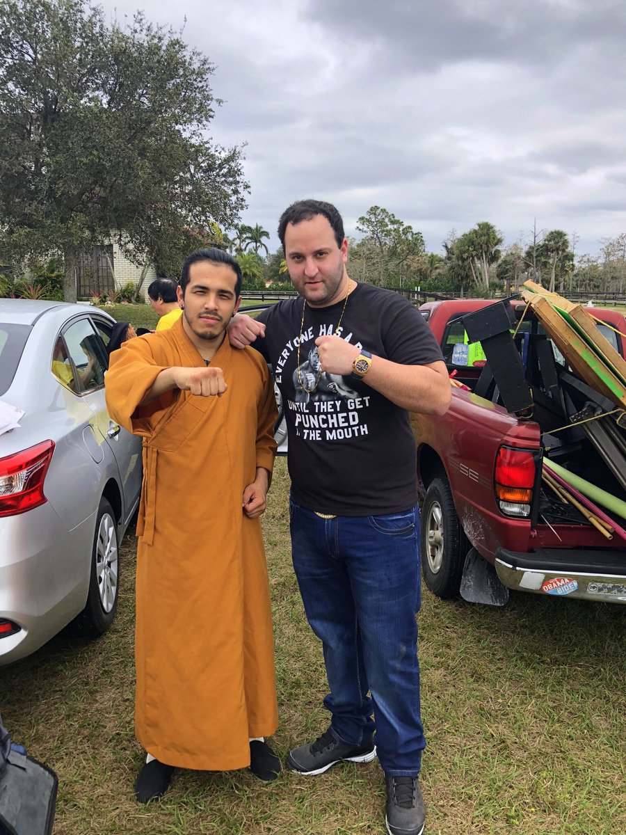 RonRafaelS's tweet image. Ron Rafael Shimshilashvili Behind the scenes of "2054 A Princess, A Soldier and A Tailor" with Master Chiu Chi-ling from Kung Fu Hustle #ronrafael #ronrafaels #ronrafaelshimshilashvili #ronshimshilashvili #shimshilashvili #chiuchiling #kungfuhastle