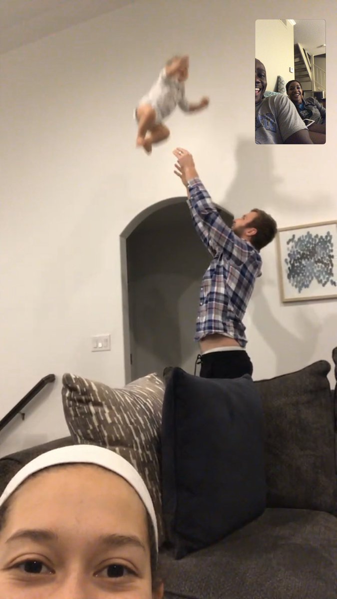 Got to FaceTime my chunky nephew during his dinner time, he was so happy to see me. I miss him!!