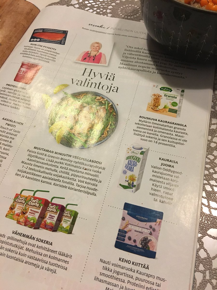 milla_janhonen's tweet photo. @PirkkaFi osoittaa kuluttajalle hyvät valinnat! 4/9 tuotteista sisältää #kauraa ja 2/9 on #proteiini #välipala tuotteita. Näillä jaksaa! #OddlyGood #kaurapro #granola #oats https://t.co/y5nPBUfXUb