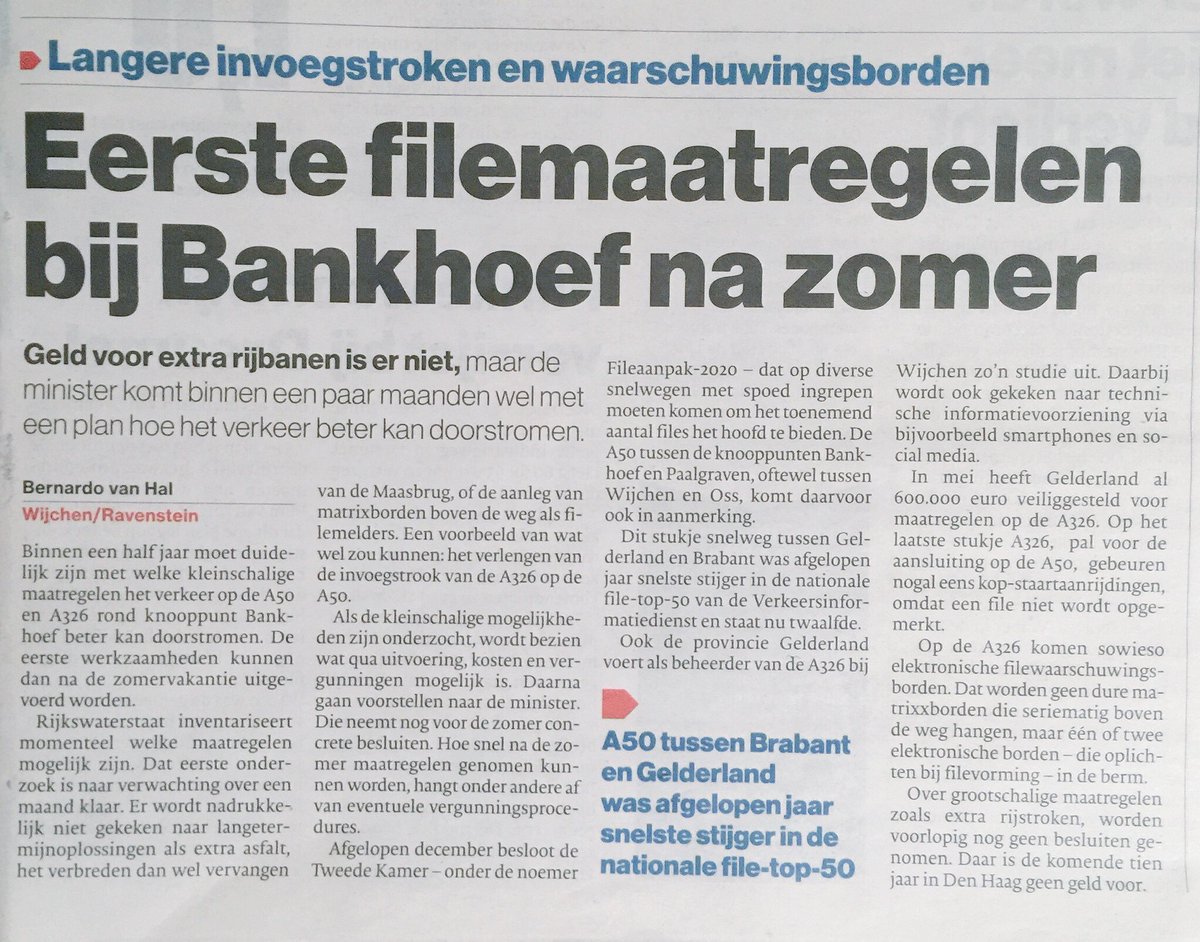 NickDerks's tweet photo. Weer een stap dichterbij het oplossen van het #fileleed bij knooppunt #Bankhoef. ππ¨
Inspanningen van o.a. @DeWijchenseVVD, @VVDGelderland en @VVD worden beloond. #VVD #Wijchen https://t.co/PqfzWHJ14t
