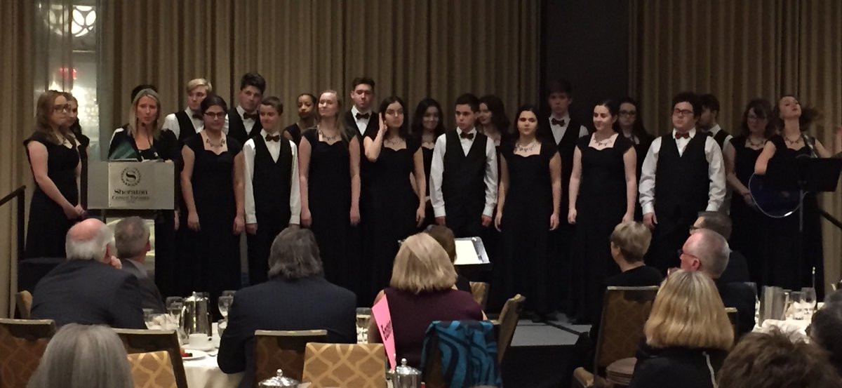 LoweryTrustee's tweet photo. Excellent performance by @OCVIPrincipal choir @OPSBA @DurhamDSB Such talent! Thumbs up for The Arts! https://t.co/Rz1ZLF85Gn