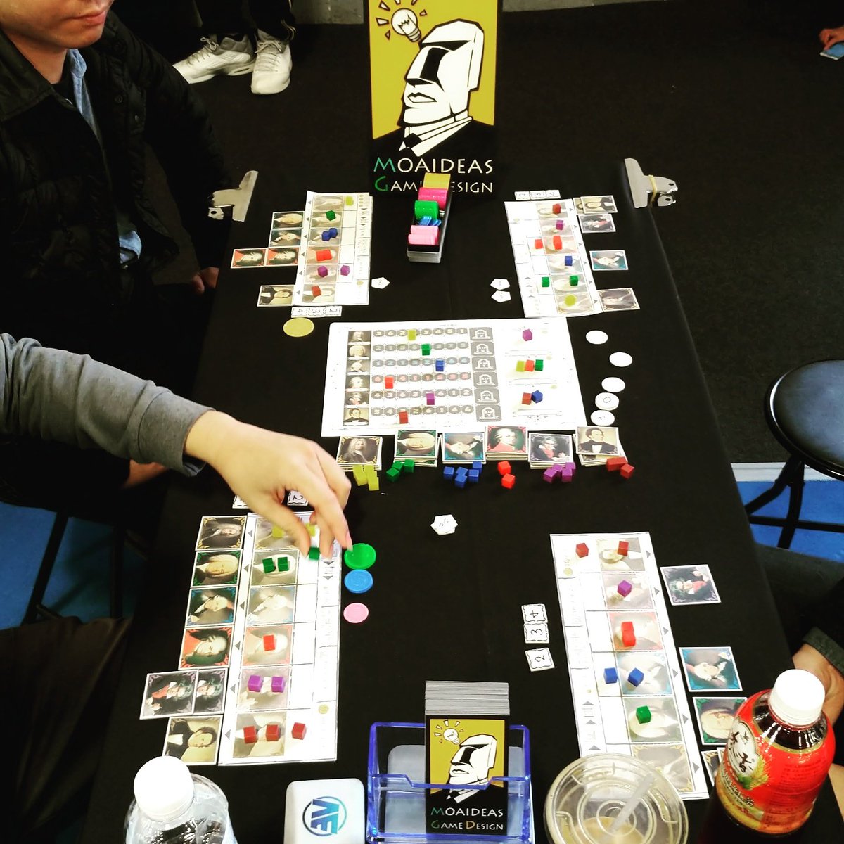 Testing Symphony No. 9 in Taipei Game Show.