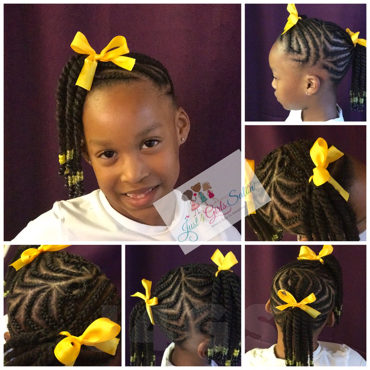 Just4GirlsSalon's tweet photo. Hairstyle: Two ponytails with ends Twisted. Book your next appointment with us!#just4girlssalon #beads #braids #happyclients #atlantalocation #smyrnalocation #curls #trims #pink #girlslovebows #allgirlssalon #momsofgirls #dadswithgirls #iphone7camera #bubblybeautiful #haircare https://t.co/tjlxgkn6dY