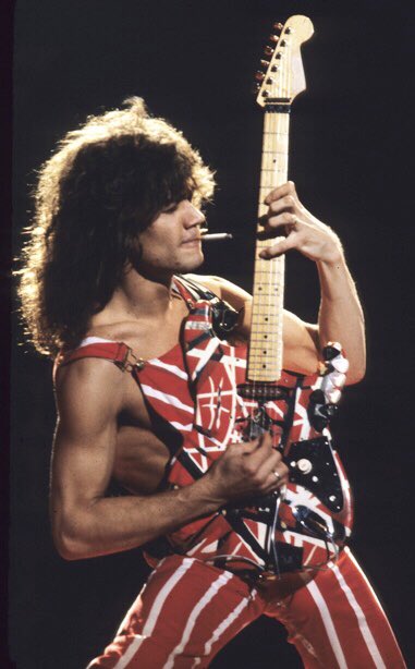 Happy Birthday, Eddie Van Halen! Thank you for the music & fierce guitar solos!!!    