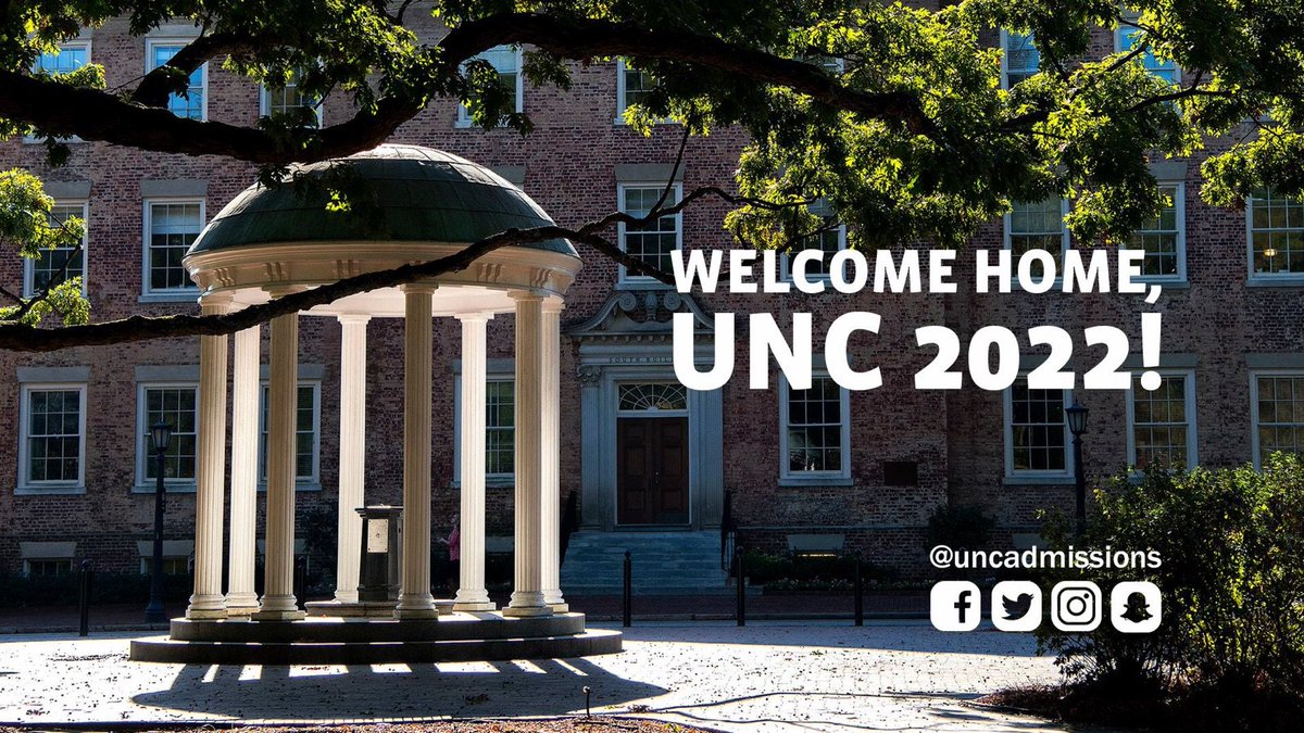 unc admissions on twitter members of unc22 are invited to join