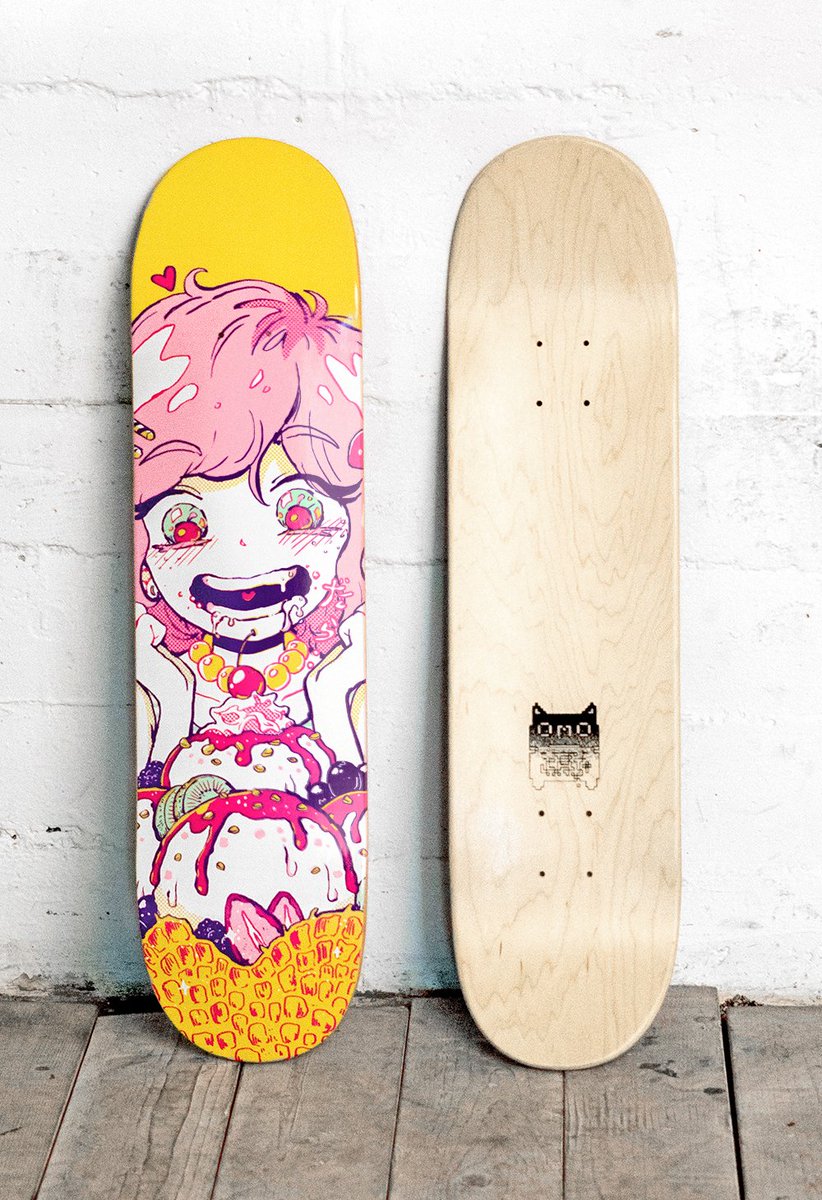 SKATE DECKS now available in OMOCAT SHOP! (https://t.co/Ibp4EFwml6) 