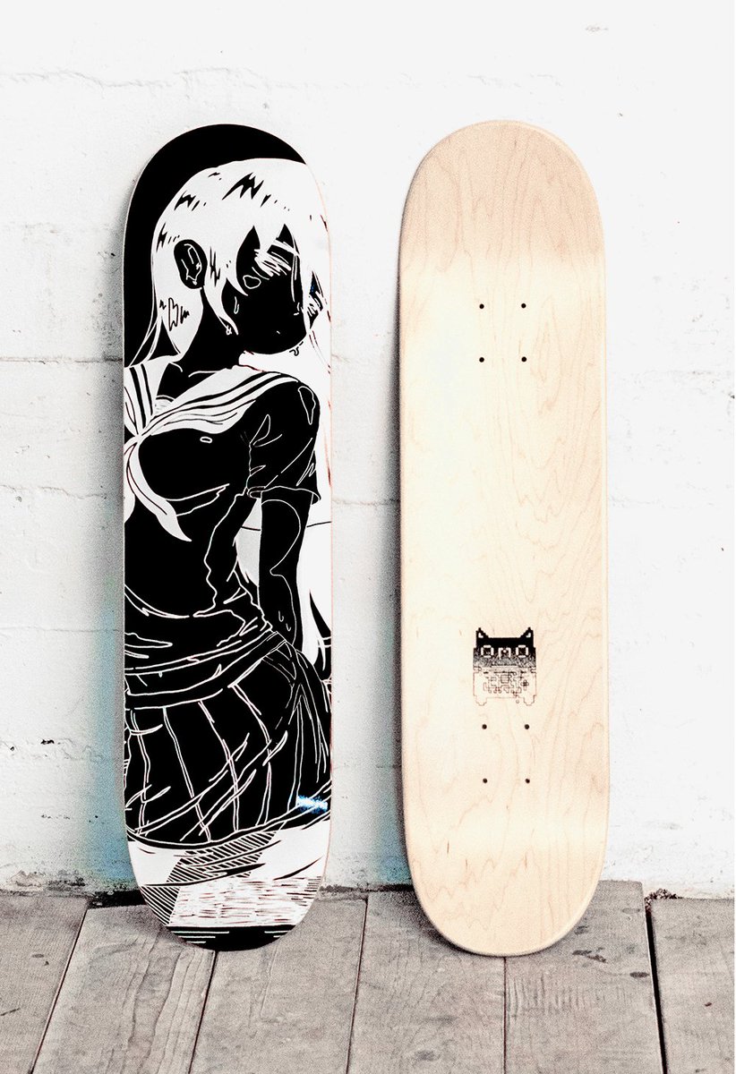 SKATE DECKS now available in OMOCAT SHOP! (https://t.co/Ibp4EFwml6) 