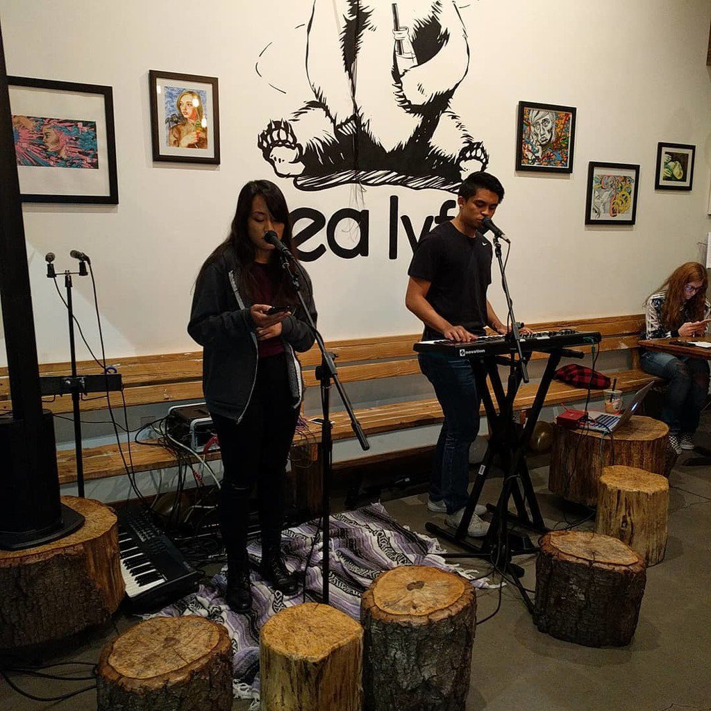 CafeLift's tweet photo. π₯Mikailah & JP π₯
#tealyfe #cafelift #openmic #art #music #poetry #coffee #community #liveperformance #livemusic #liveart #musician #artist #sanjose #sj #bayarea #bayareamusic #southbay #siliconvalley https://t.co/ifzxzHPe9c