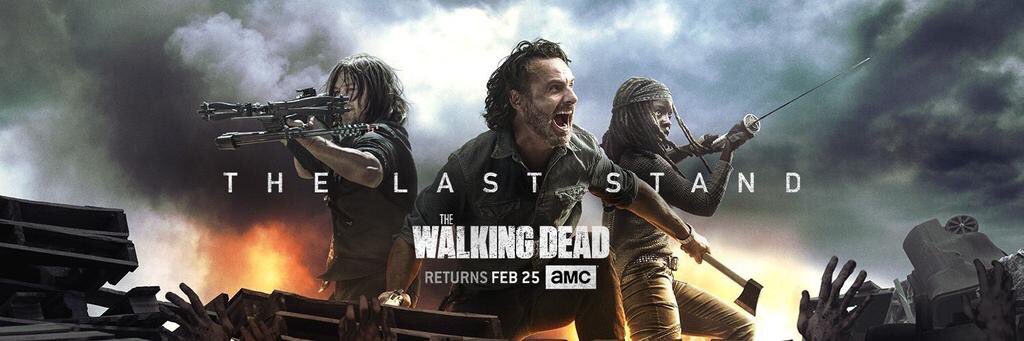TheWalkingDead's tweet image. Daryl, Rick, and Michonne are like the Migos of the zombie apocalypse