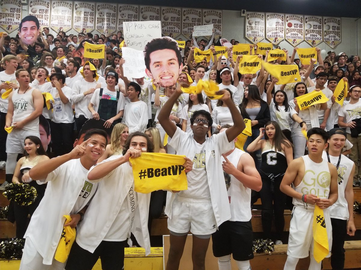 MAlvarez02's tweet photo. I'll post my OC Boys Basketball Top 20 Student Section Rankings here on Twitter! Canyon Tribe looks like the favorite! Servite Asylum won the OC title last season!
@ComancheSports @thecanyontribe @CHSBBall @VPHoops @vphsspirit @VPHSathletics https://t.co/PZQjFnkueU