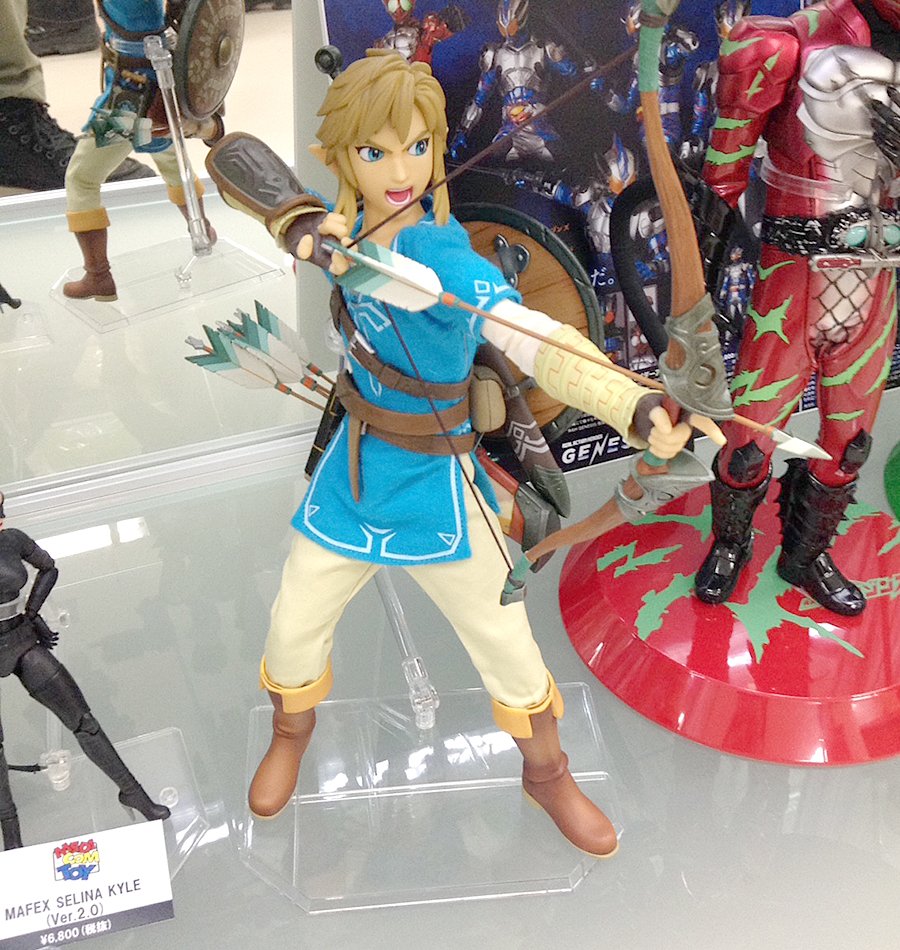 メディコム・トイ ゼルダの伝説 ブレス オブ ザ ワイルド RAHフィギュア トピックス】「RAH リンク(ブレス オブ ザ ワイルド版)」が