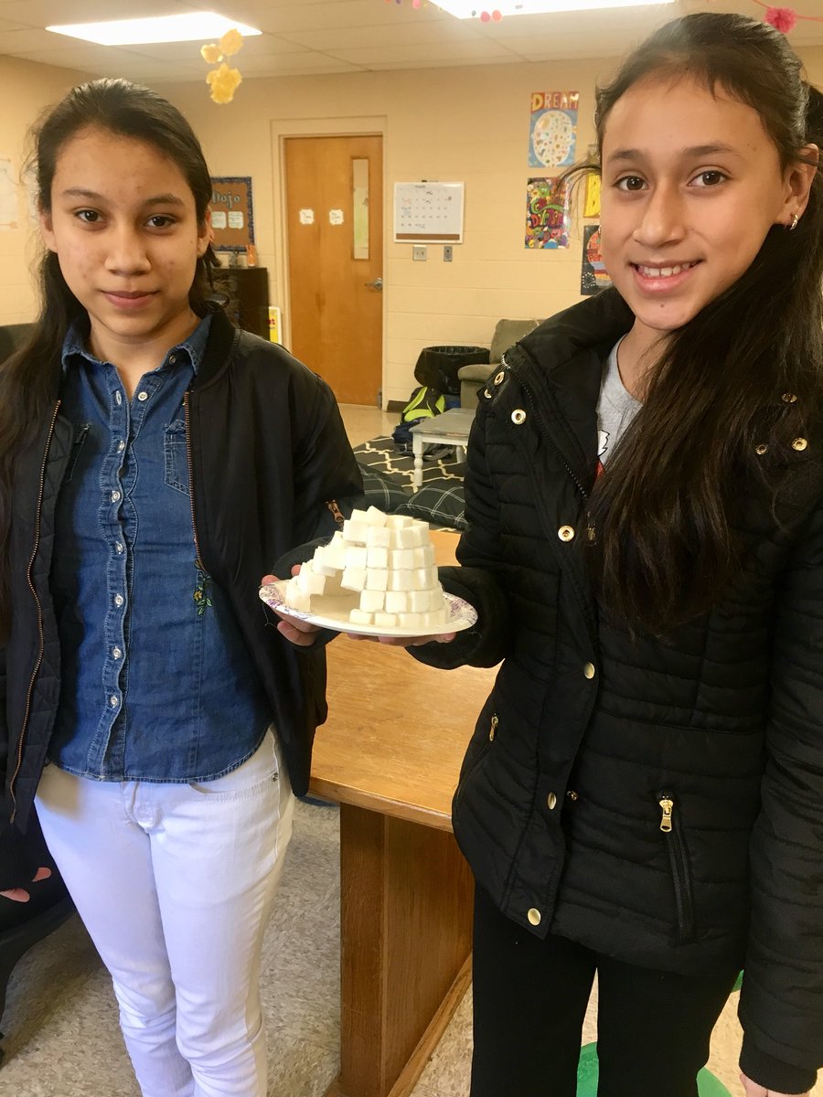 GCarterESL's tweet photo. Last week in ESL, we learned about igloos and built our own out of sugar cubes #decaturmiddle https://t.co/Bo8Rzchl4B