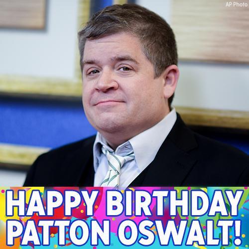 Happy Birthday, Patton Oswalt! The actor and comedian turns 49 today. 