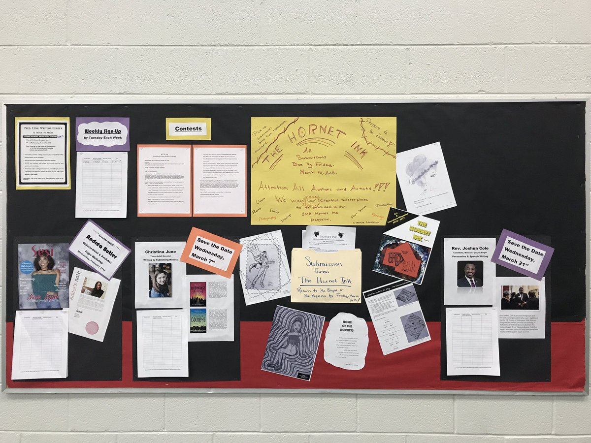 TWSVirginia's tweet photo. #FLMSWritingCenter sign-up board is poppin'! #HornetInk #FLHornets @Yarixa1522 https://t.co/soOpHA6Hua